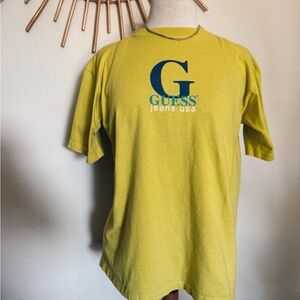 GUESS Vibrant Yellow Tee